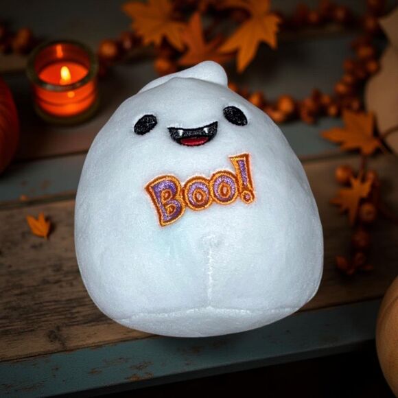 Kellytoy Grace The Ghost "BOO" Squishmallow 4.5” - Picture 1 of 3